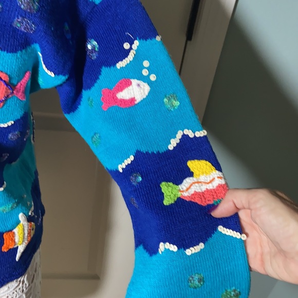 Vtg Design Options by Philip & Jane Gordon cardigan - Picture 8 of 16